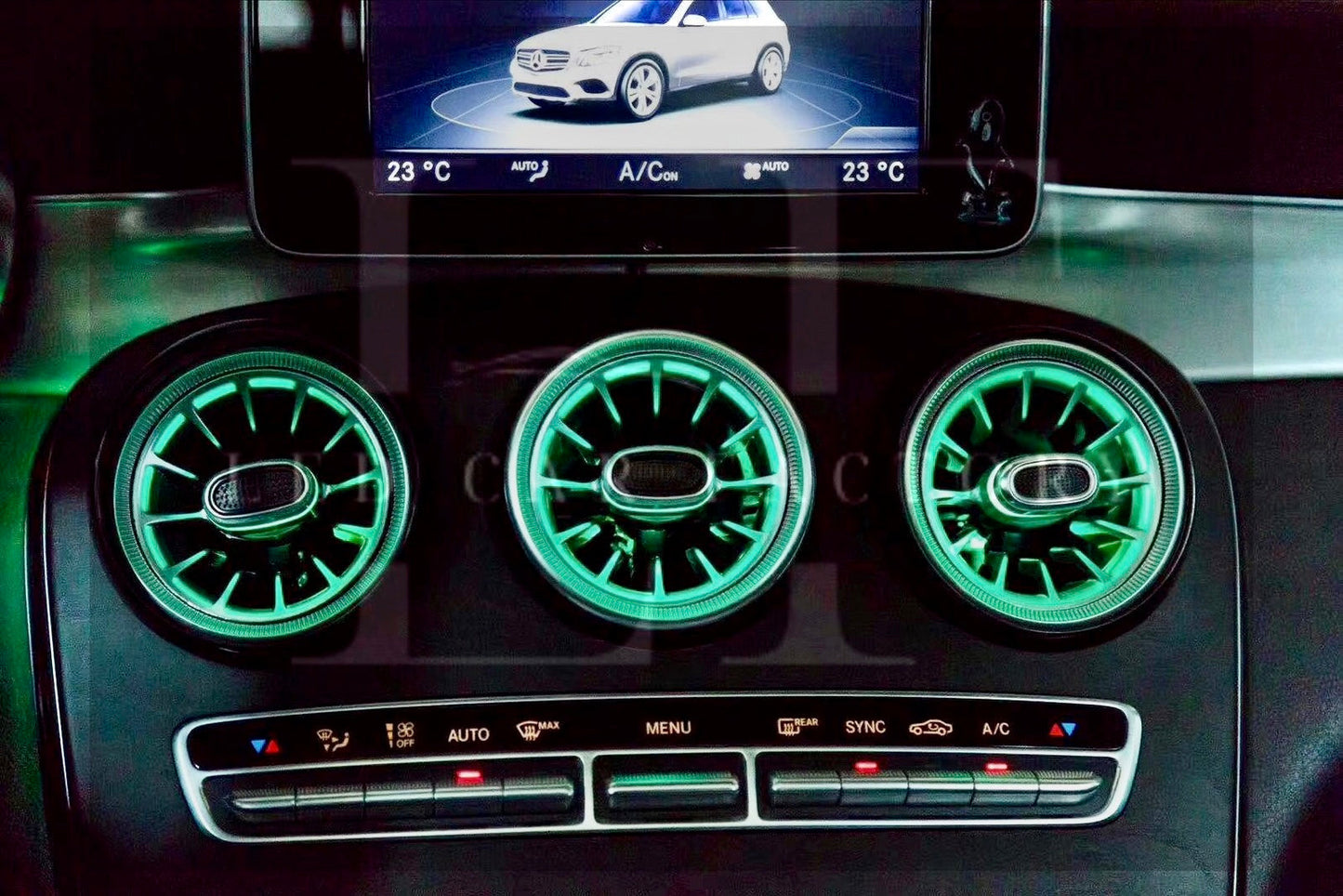 AÉRATEURS LED LUMINEUX - MERCEDES-BENZ CLASSE C / GLC (2015-2022)