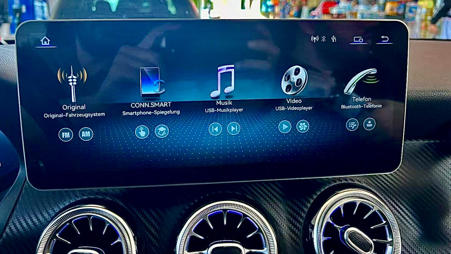 CARPLAY MERCEDES-BENZ CLASSE C / GLC (2015-2019) – Ultra Fin QLED 12,8"
