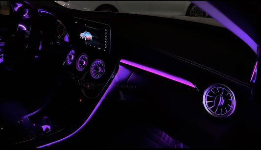 AÉRATEURS LED LUMINEUX - MERCEDES-BENZ CLASSE C / GLC (2015-2022)