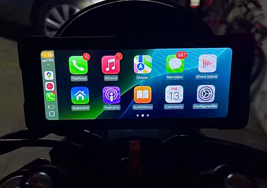 MOTOPLAY 7.2" - CARPLAY SANS FIL - GRAND ÉCRAN