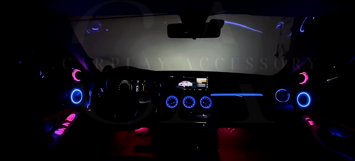 AÉRATEURS LED LUMINEUX - MERCEDES-BENZ CLASSE C / GLC (2015-2022)