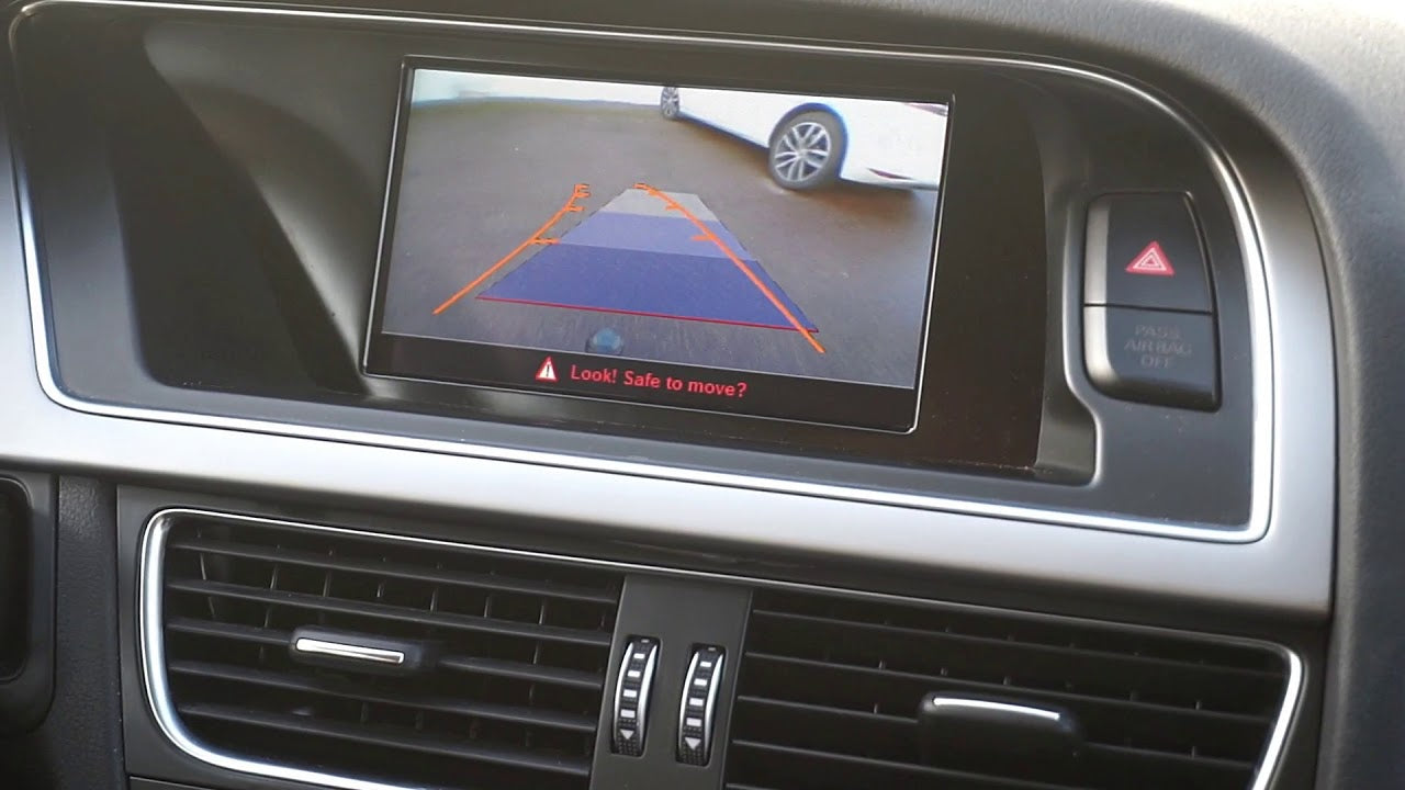 CAMÉRA DE RECUL DYNAMIQUE – AUDI – ORIGINE (2009-2021)