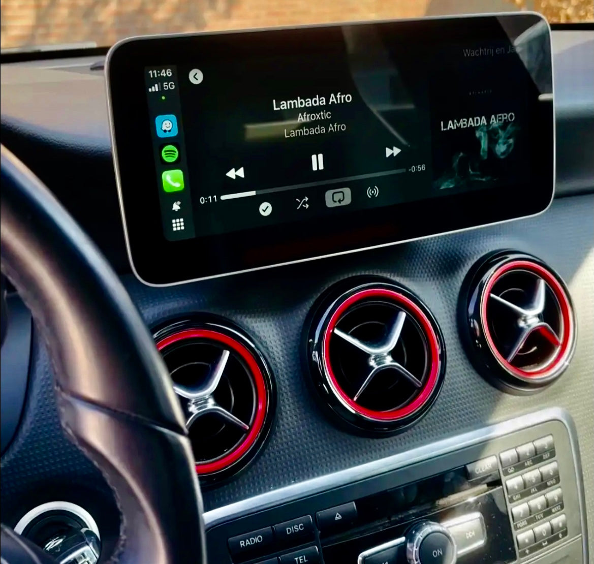 CARPLAY - MERCEDES-BENZ CLASSE A / GLA / CLA  (2013-2018)