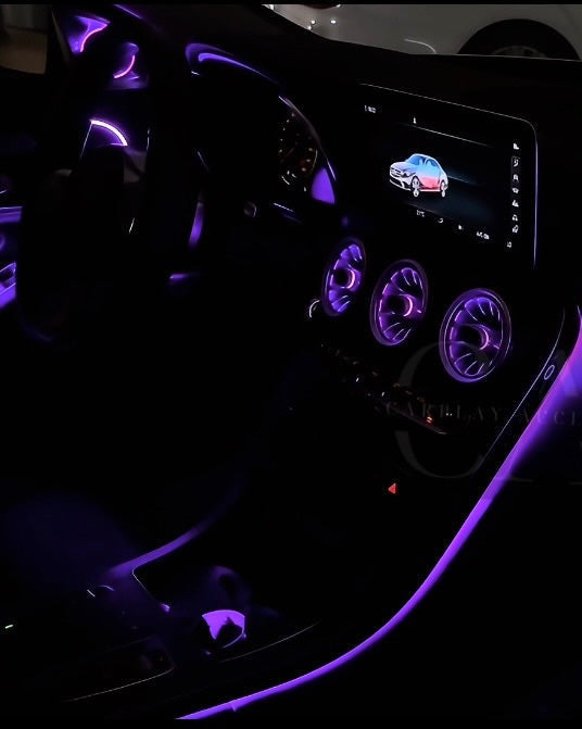 AÉRATEURS LED LUMINEUX - MERCEDES-BENZ CLASSE C / GLC (2015-2022)