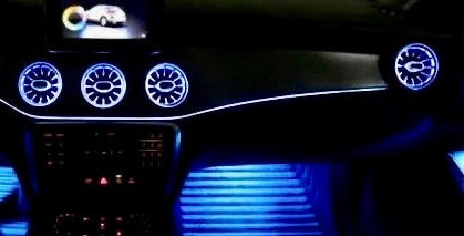 AÉRATEURS LED AVANT LUMINEUX - MERCEDES-BENZ CLASSE A / GLA / CLA (2013-2018)