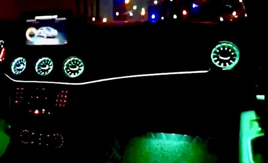 AÉRATEURS LED AVANT LUMINEUX - MERCEDES-BENZ CLASSE A / GLA / CLA (2013-2018)