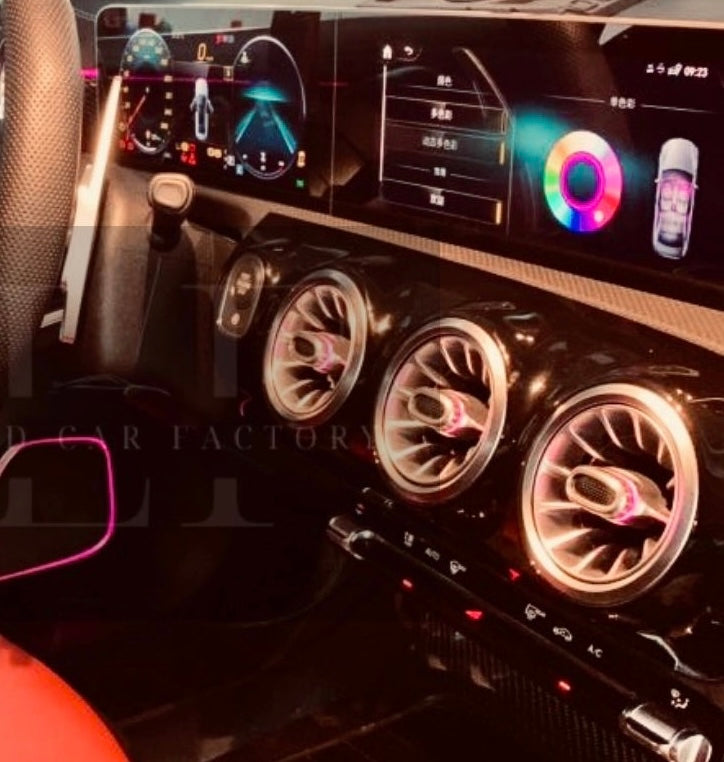AÉRATEURS LED LUMINEUX - MERCEDES-BENZ CLASSE A / CLA (2019-2022)