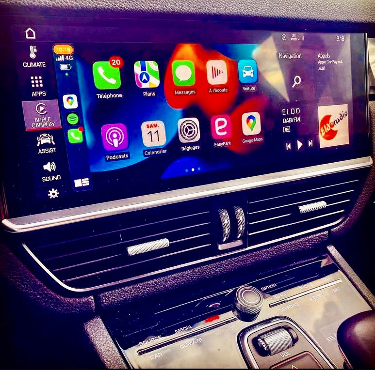 ACTIVATION CARPLAY / ANDROID AUTO & PLEIN ÉCRAN - PORSCHE (2019-2024)