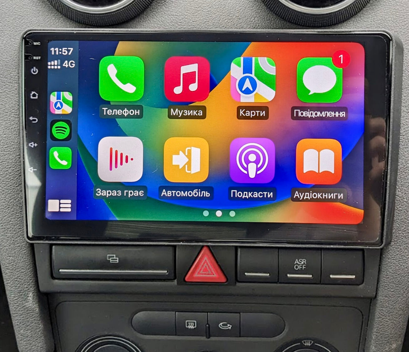CARPLAY - AUDI A3 (2003-2012) - GRAND ÉCRAN