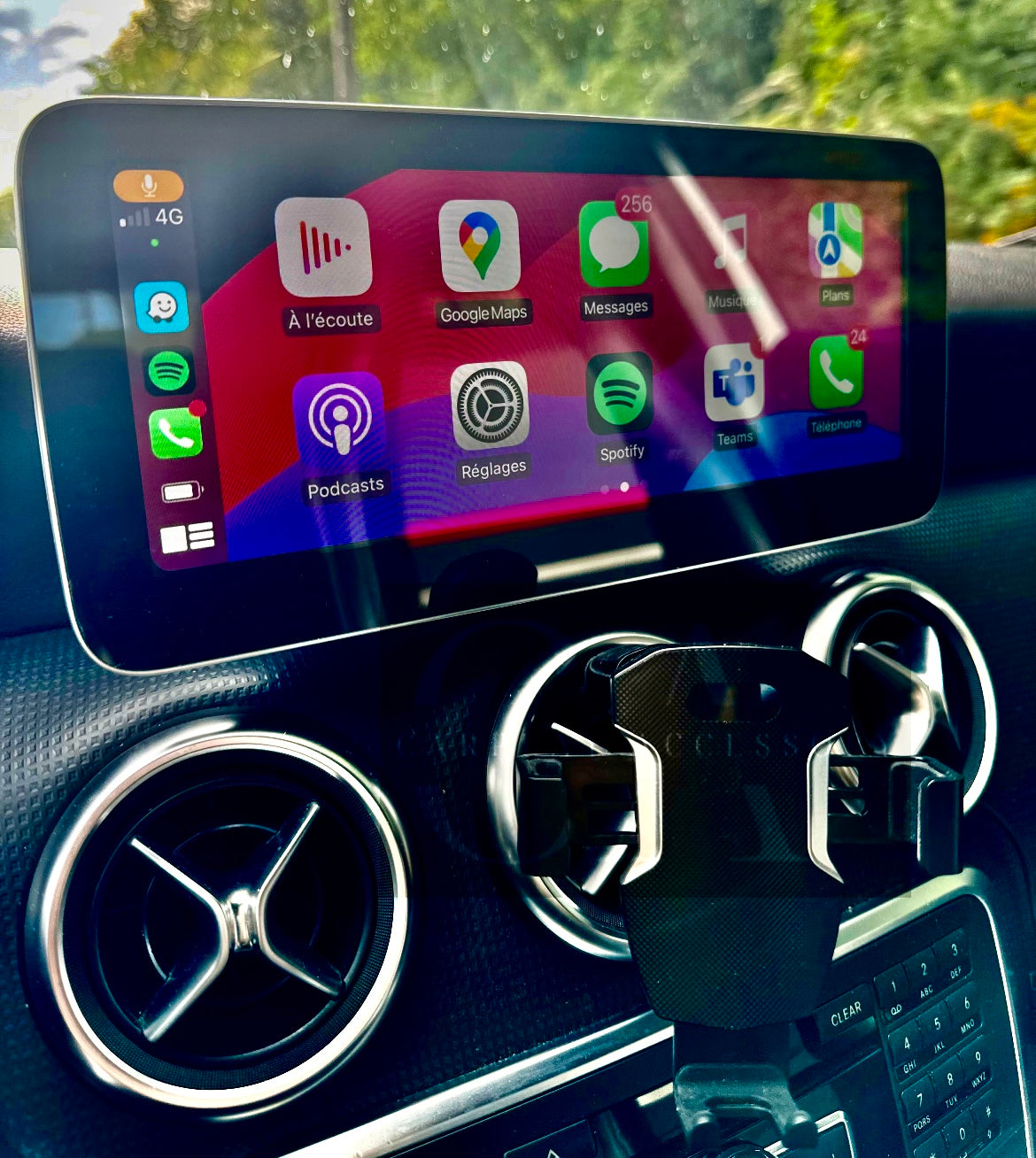 CARPLAY - MERCEDES-BENZ CLASSE A / GLA / CLA  (2013-2018)