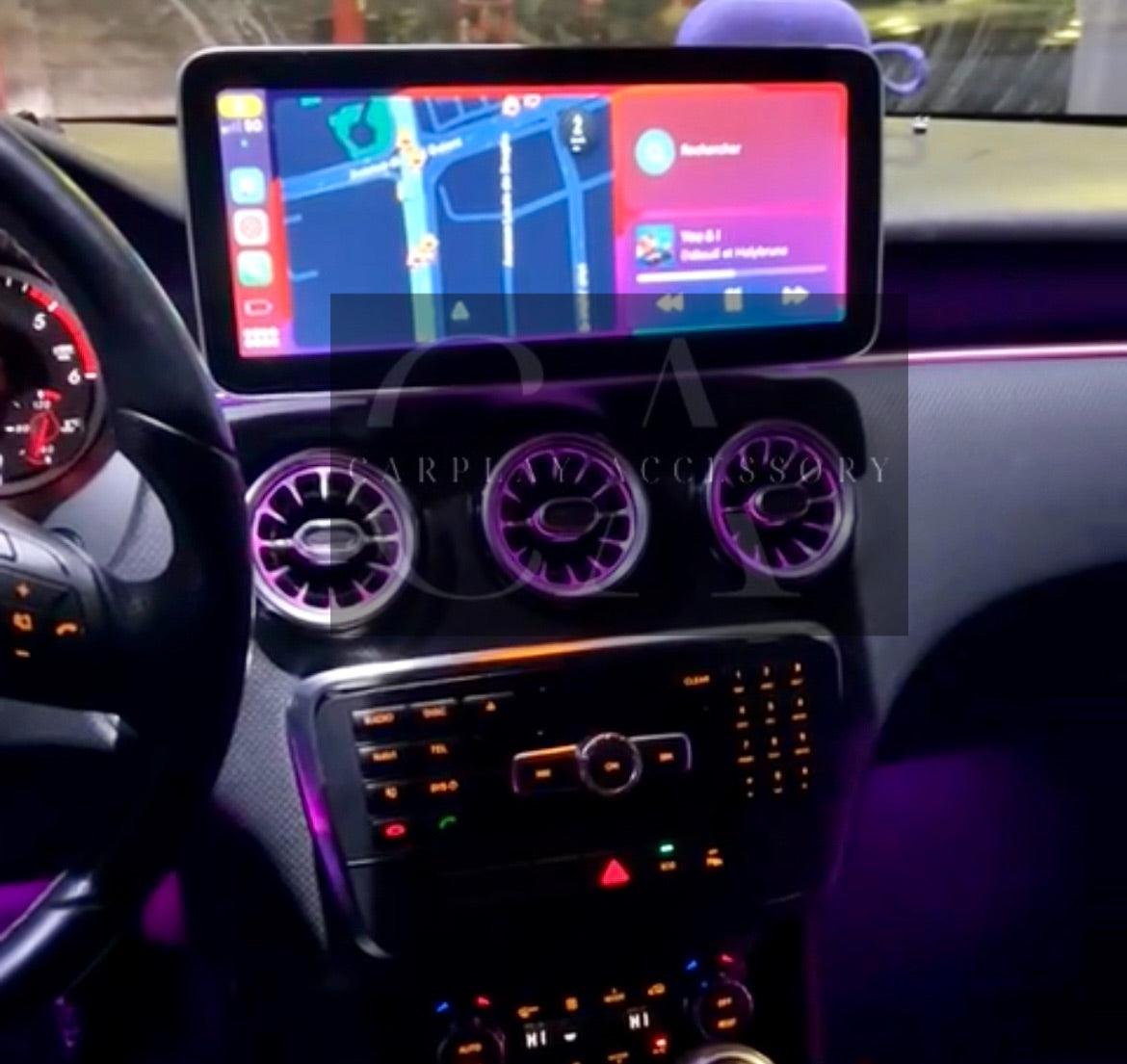 CARPLAY - MERCEDES-BENZ CLASSE A / GLA / CLA (2013-2018) - GRAND ÉCRAN