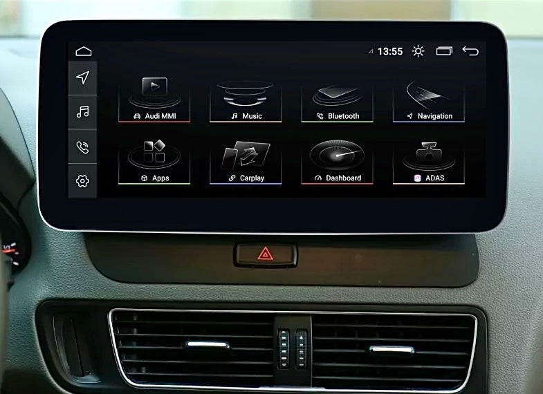 CARPLAY - AUDI Q5 (2009-2016) -  GRAND ÉCRAN - LINUX