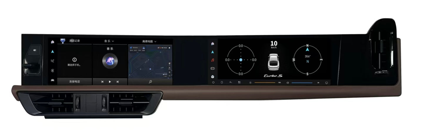 CARPLAY - PORSCHE CAYENNE - DOUBLE ÉCRAN (2010-2017)