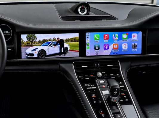 CARPLAY - ECRAN PASSAGER PORSCHE PANAMERA (2018-2023)