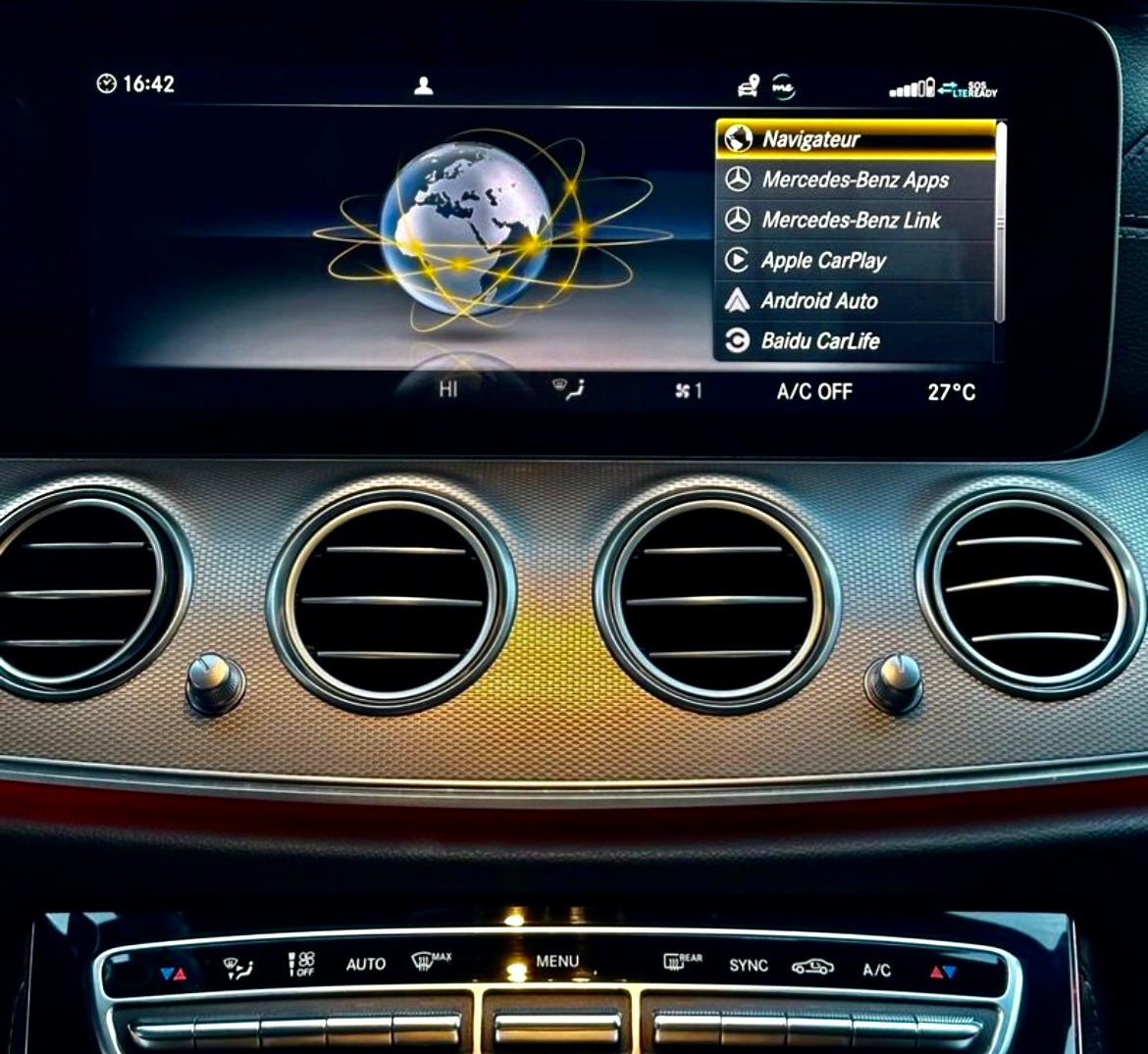 ACTIVATION CARPLAY - MERCEDES-BENZ (2015-2019)