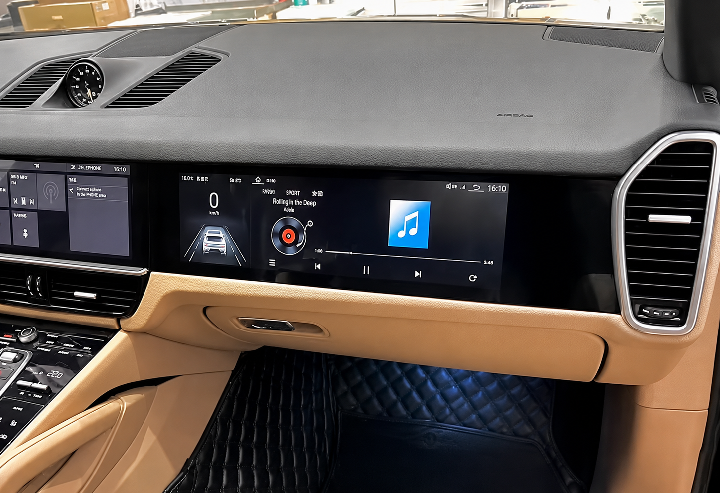 CARPLAY - PORSCHE CAYENNE III (2010-2017) 