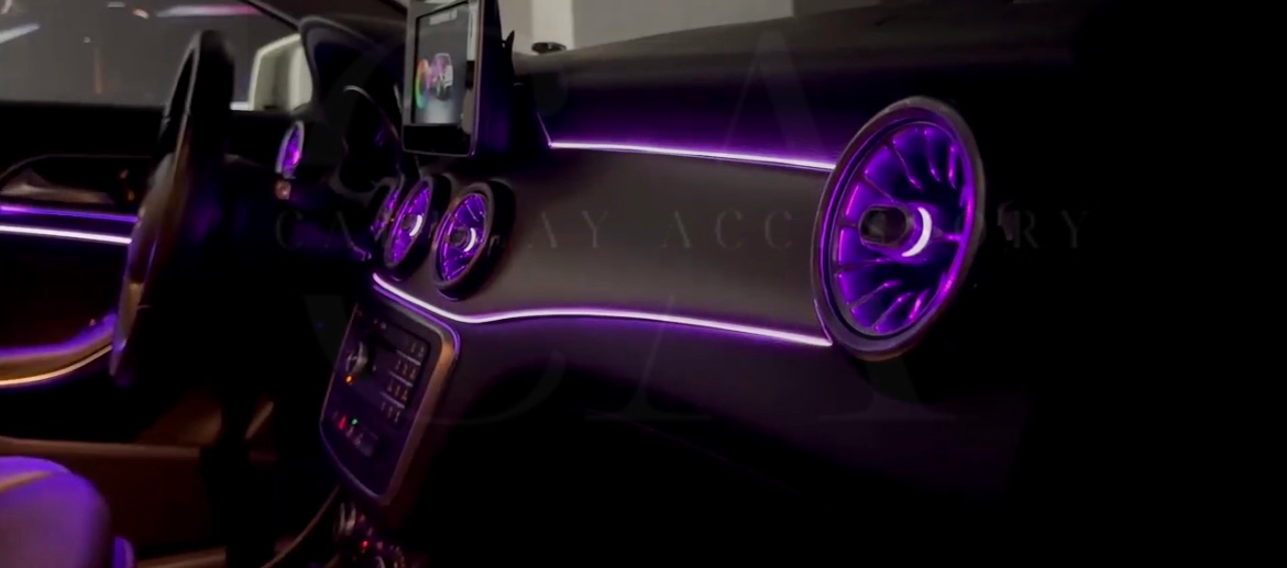 LUMIÈRE LED AMBIANTE - MERCEDES-BENZ CLASSE A / GLA / CLA (2013-2018)