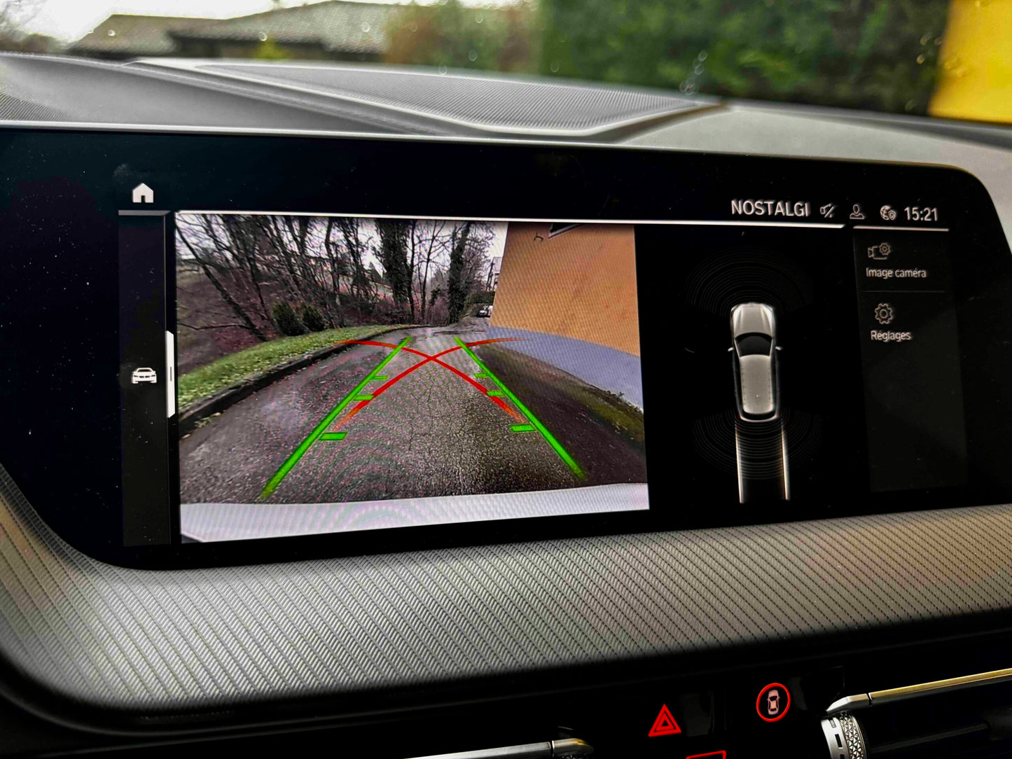 CAMÉRA DE RECUL DYNAMIQUE – BMW – ORIGINE (2009-2019)
