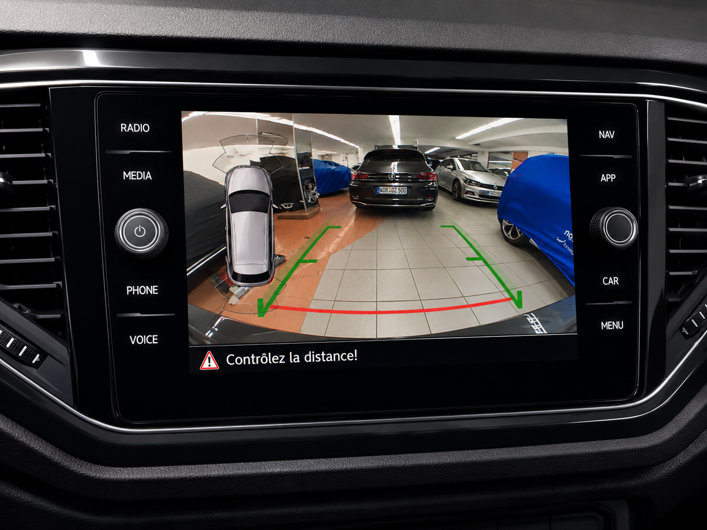 CAMÉRA DE RECUL DYNAMIQUE – VOLKSWAGEN – ORIGINE (2012-2024)