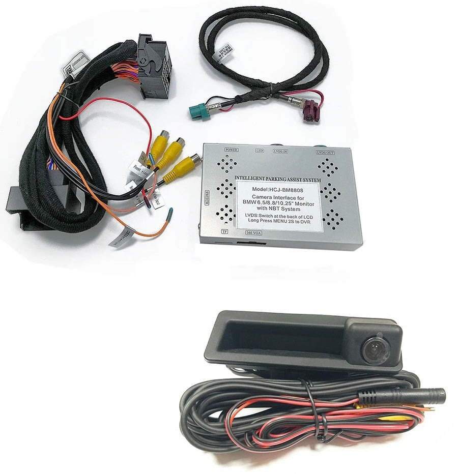 CAMÉRA DE RECUL DYNAMIQUE – BMW – ORIGINE (2009-2019)