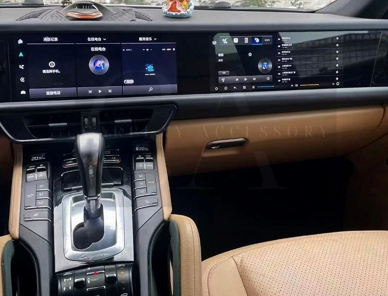 CARPLAY - PORSCHE CAYENNE - DOUBLE ÉCRAN (2010-2017)