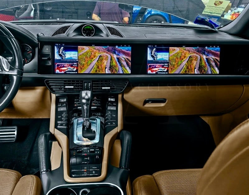 CARPLAY - PORSCHE CAYENNE - DOUBLE ÉCRAN (2010-2017)