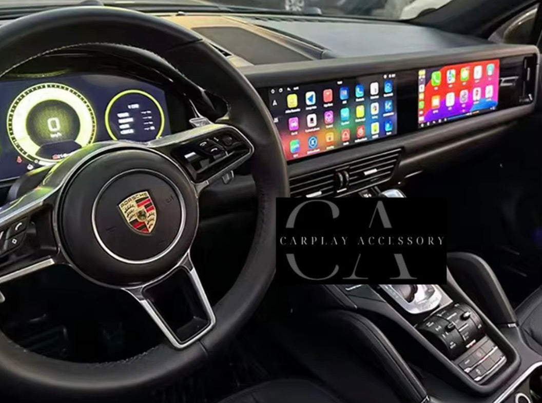 CARPLAY - PORSCHE CAYENNE - DOUBLE ÉCRAN (2010-2017)