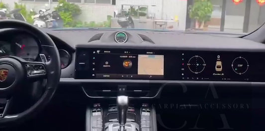 CARPLAY - PORSCHE CAYENNE - DOUBLE ÉCRAN (2010-2017)